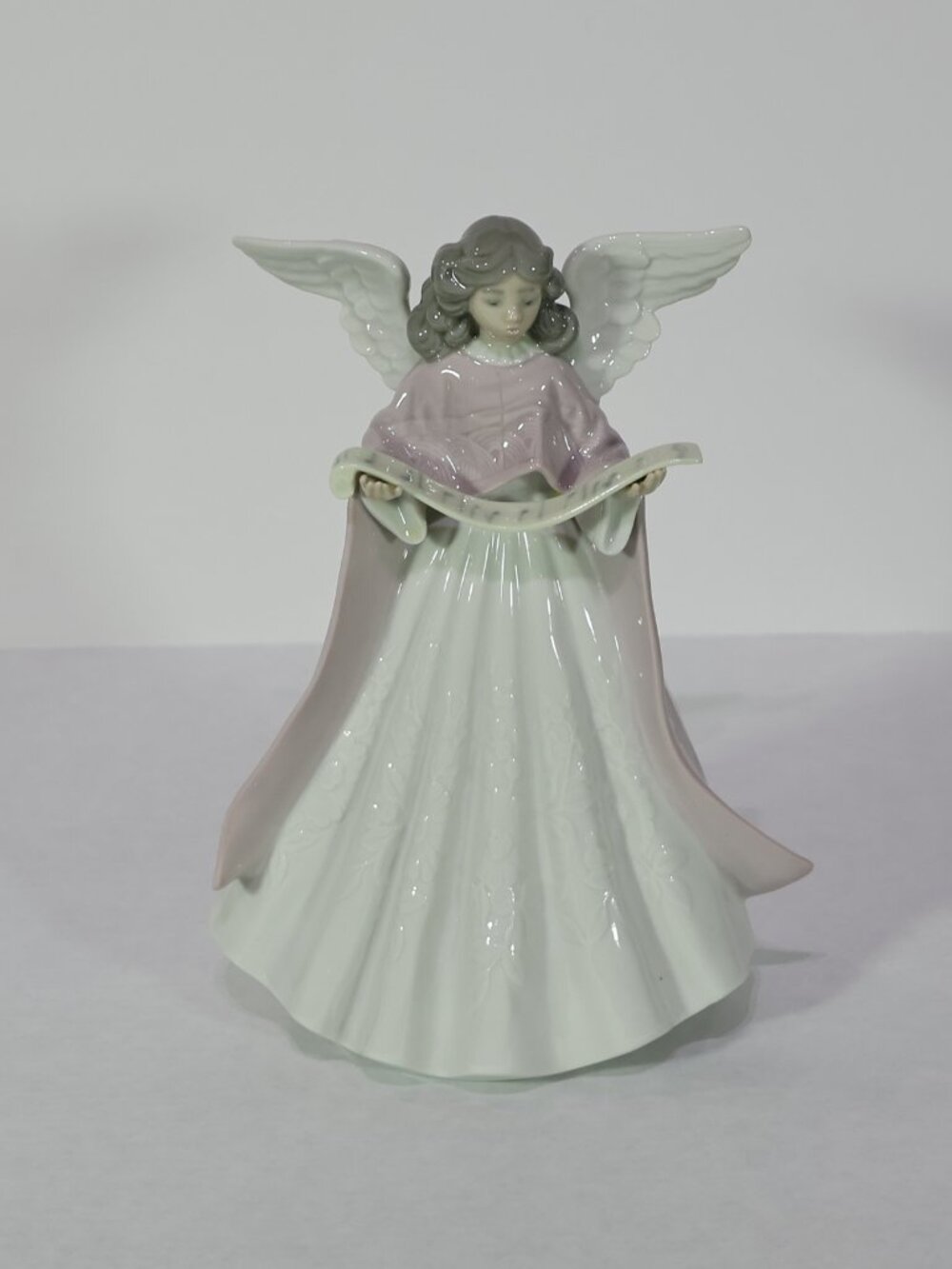 Vintage Lladro "ANGEL Navidad Cantante" Tree Topper #5831 w/Original Box